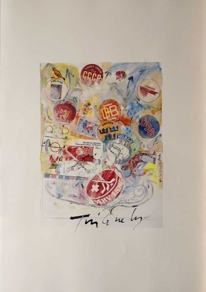 Foto & Immagini: Jean Tinguely, WM 1990 – Nuovo (secondo la descrizione) da Bern venduto da Vintage-Art-Poster