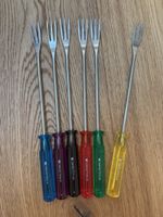 Gabeln Set 7-teilig SWISS TOOLS neuwertig