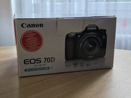 Canon EOS 70D mit Zubehör