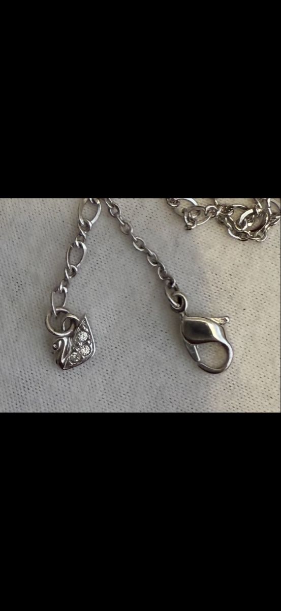 Swarovski Catenine: Swarovski kette mit Anhänger – Usato da Pfungen venduto da Outlet64 2