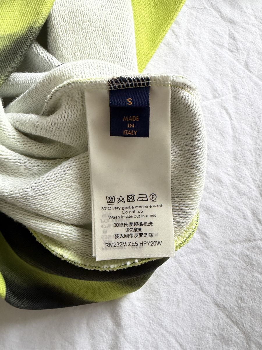 Louis Vuitton Pullover & Sweatshirts: Sweat à capuche Louis Vuitton jaune fluo – Neu und originalverpackt aus Le Lignon von hzrl 5