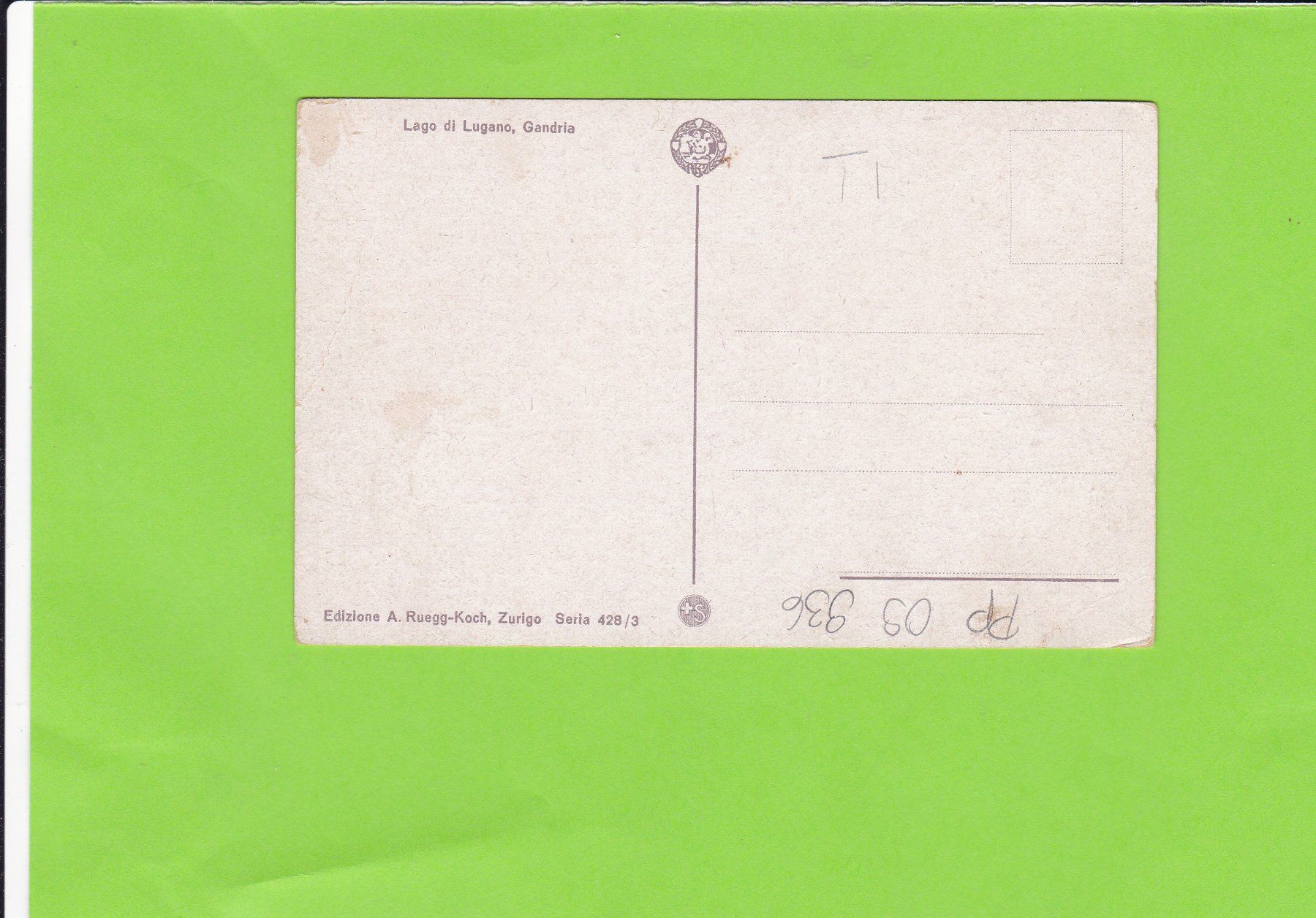 Cartoline postali: Gandria – Usato da St. Peterzell venduto da neckertal 1