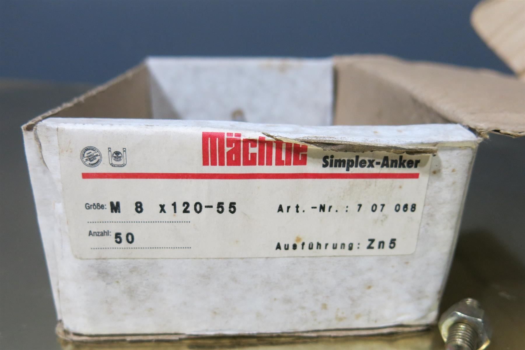 Alle Werkzeuge: 18 Stk. Bolzenanker M 8x150-55 Mächtle S – Neu (gemäss Beschreibung) aus Laufenburg von Sirluger 2