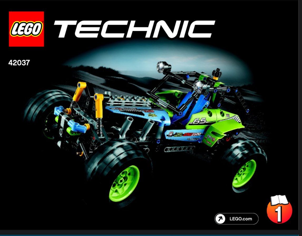 Lego Giocattoli: LEGO  Technic - Formula Off-Roader Model 42037 – Usato da Dörflingen venduto da verena052