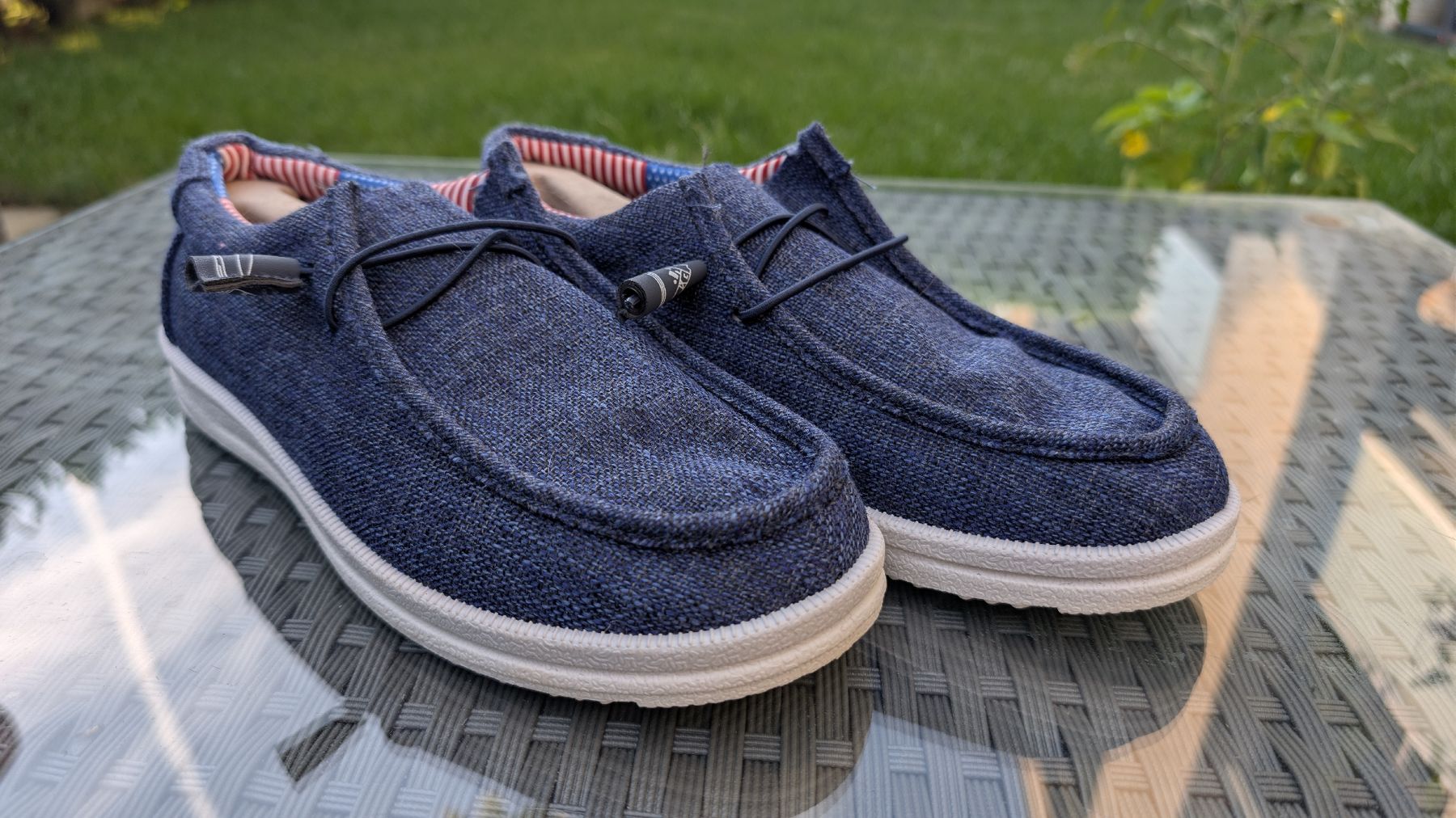 Herrenschuhe: Bequeme Freizeitschuhe Grösse 42 Sommerlich leicht – Neu (gemäss Beschreibung) aus Triesen von NFL89