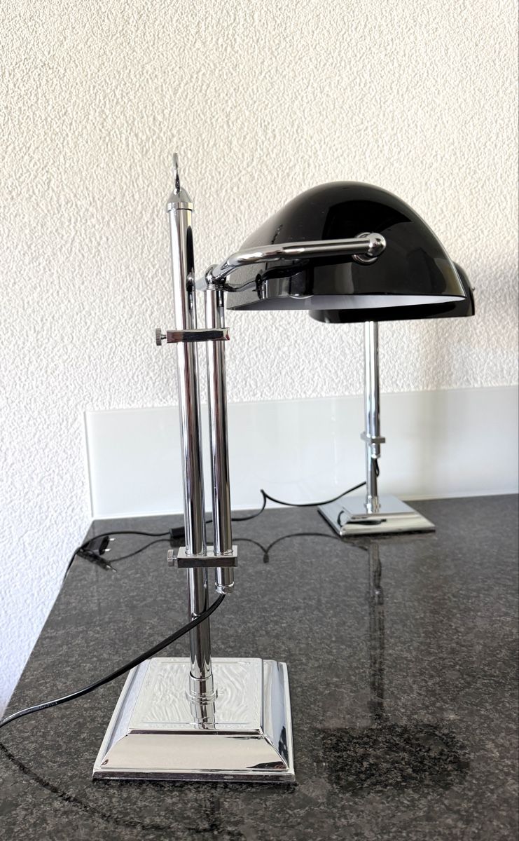 Lampade: Banker Lampe – Nuovo (secondo la descrizione) da Münsingen venduto da Krone75 1