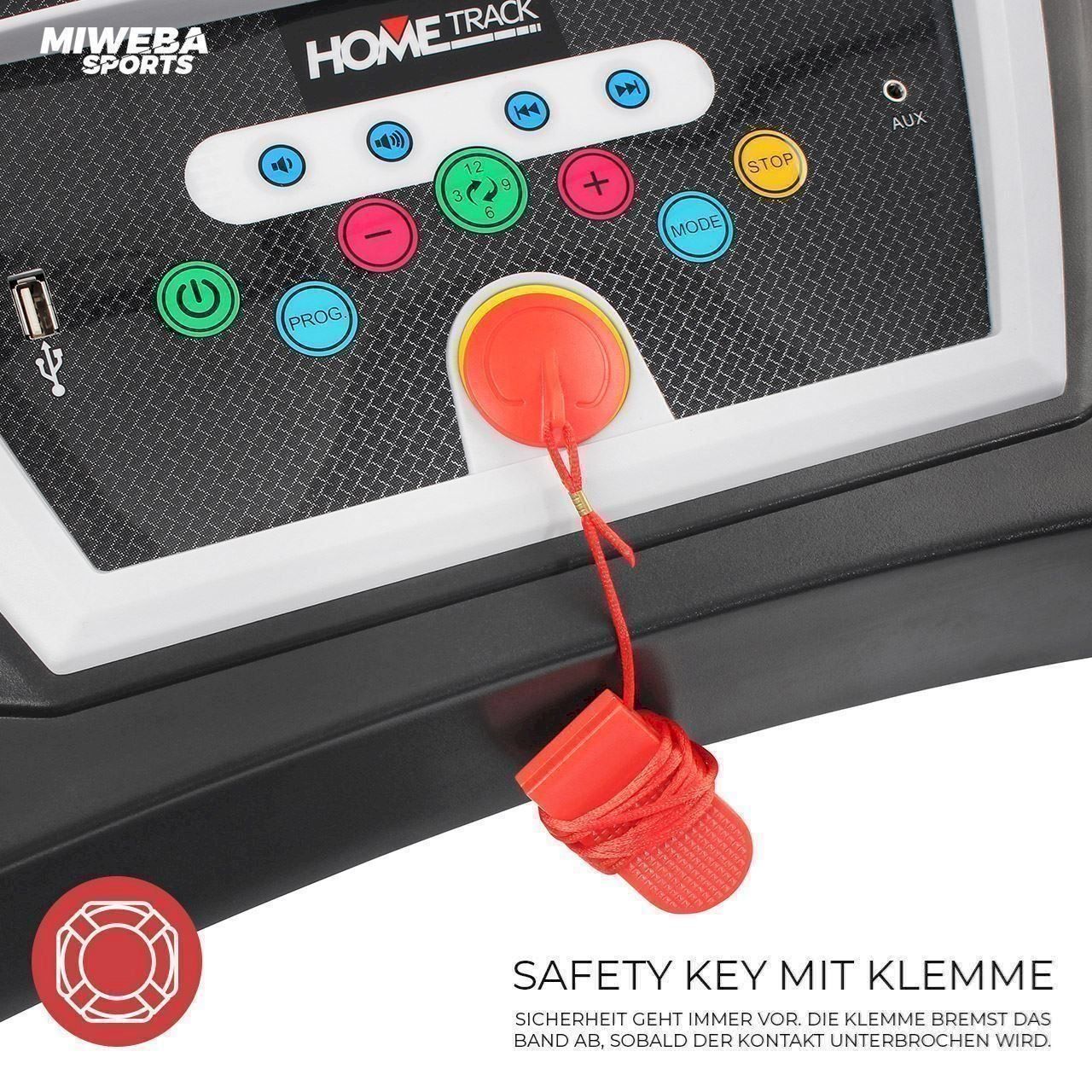 Hometrainer: Miweba elektrisches Laufband HT1000 – Neu und originalverpackt aus Bottighofen von zaap 3