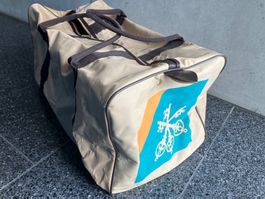 UBS Vintage Sport Tasche 80er mit altem Schlüssel-Logo, rarr