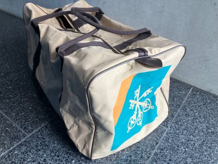 UBS Vintage Sport Tasche 80er mit altem Schlüssel-Logo, rarr