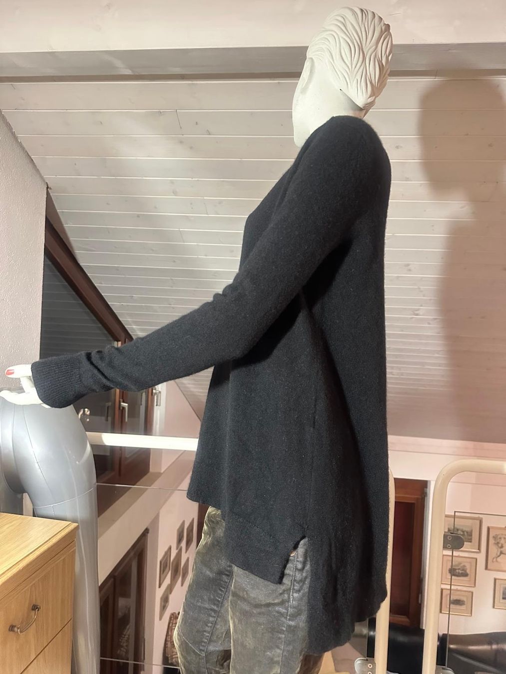Kooples Maglioni & Felpe: Schwarzer Kaschmir-Pulli "The Kooples" – Usato da Neuhausen venduto da Lechasseur 5