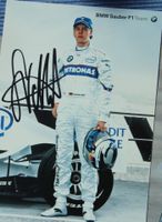 Sebastian Vettel BMW Sauber F1 Seltene Handsignierte Karte