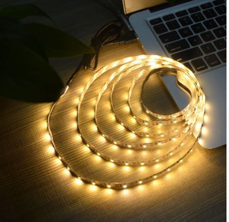 Lichterketten & Leisten: Ledstrip 1 Meter Warmweiss mit USBPort – Neu und originalverpackt aus Aesch BL von Elektronik_Laden