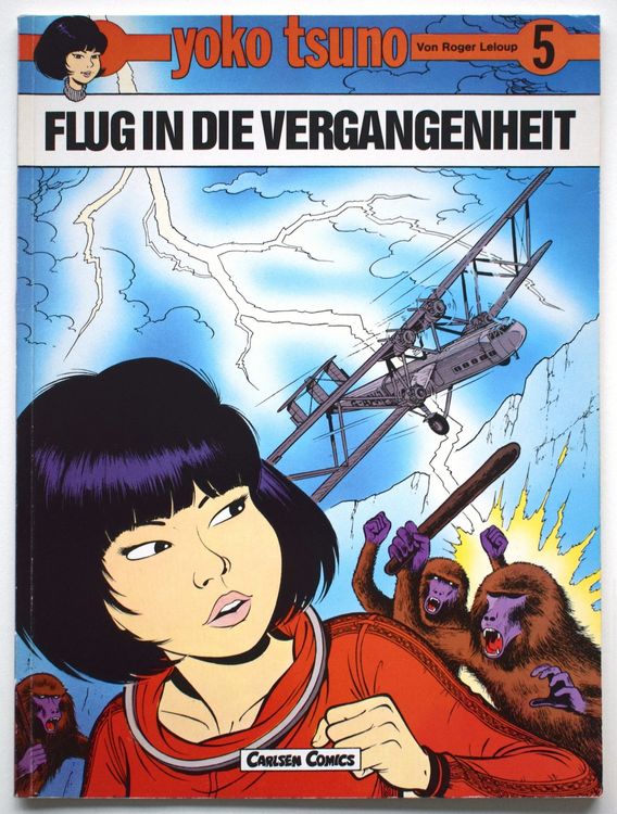 RAR YOKO TSUNO 5 Flug Vergangenheit Comic-Sammlung Leloup (Gebraucht ...