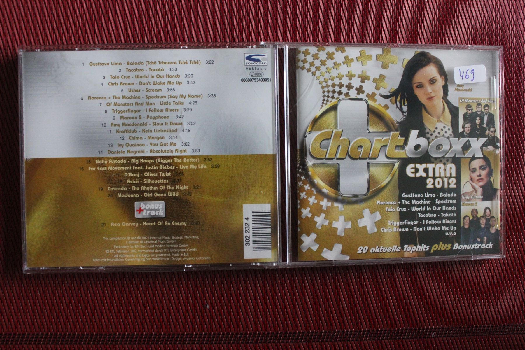 CDs: Chart Boxx  Extra 2012  ( 469) – Gebraucht aus Geroldswil von CD-Verkauf-2022