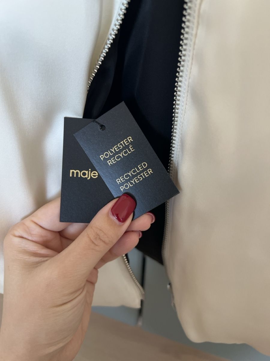Maje Jacken: NEW maje bomber jacket in white – Neu und originalverpackt aus Zug von cla_6jkk 3