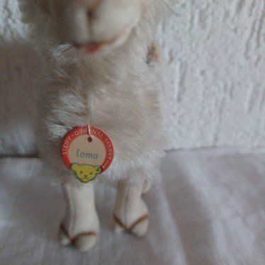 Steiff Giocattoli: herziges Lama von Steiff 17 cm gross – Usato da Abtwil SG venduto da luupsy 4