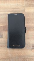 Elegantes Leder Wallet Case für iPhone 15, Schwarz,