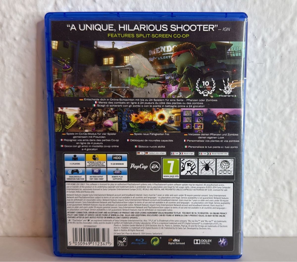 Sony Giochi: Plants vs Zombies Garden Warfare PS4/PS5 Game – Usato da Ehrendingen venduto da bubulence 1