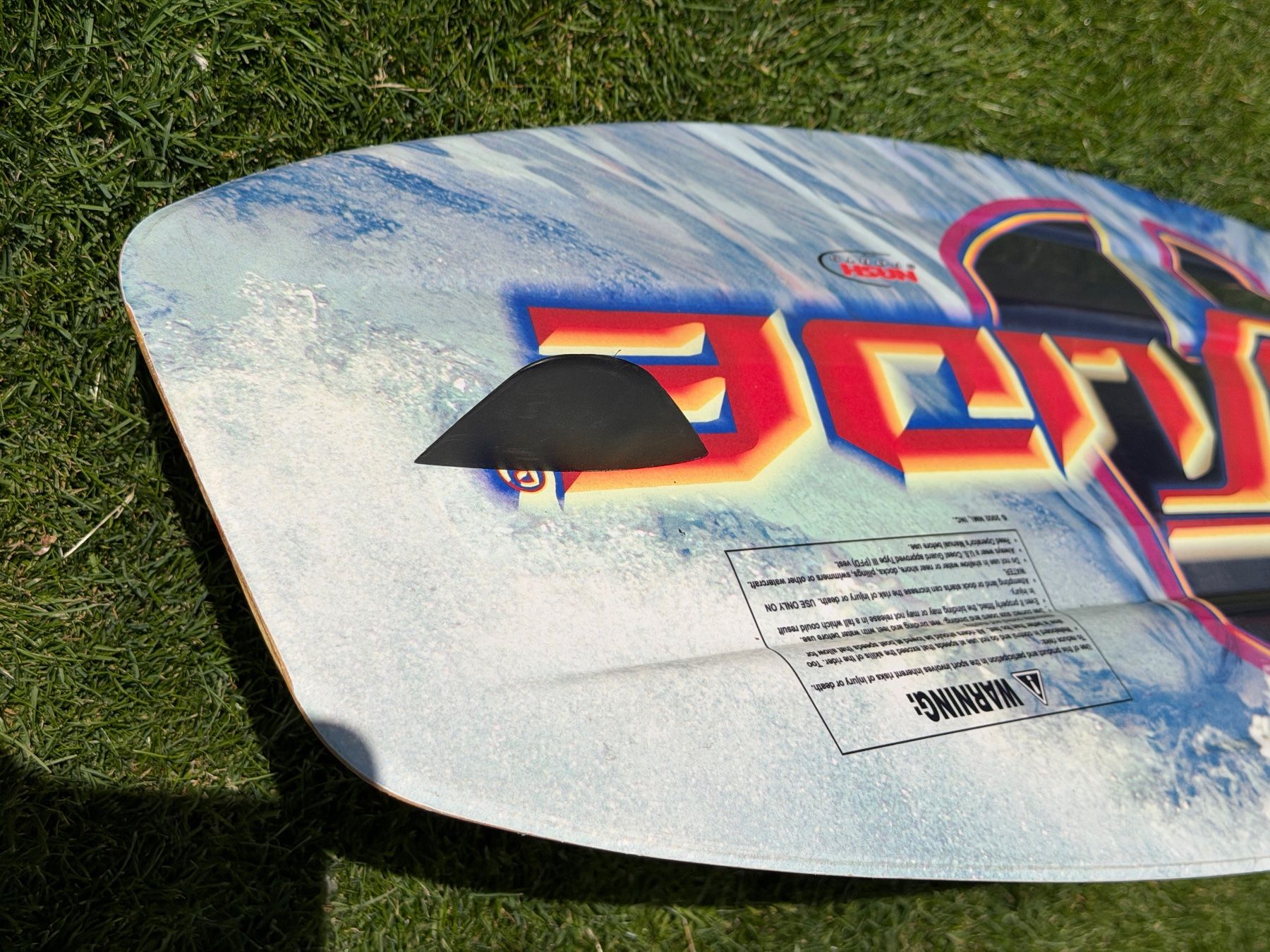 Tavole da surf e di nuoto: HydroSlide Matrix Wakeboard 140 cm inkl. Bindungen – Usato da Russikon venduto da Valimar_151 3