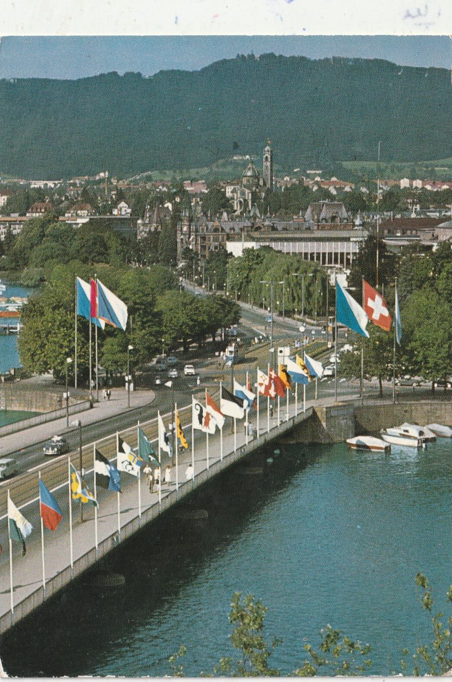 Cartes postales: Zürich Quaibrücke – D'occasion à Lumbrein par made02