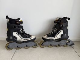 K2 Rollerblades Gr. 39.5 mit Knie- und Handgelenkschonern