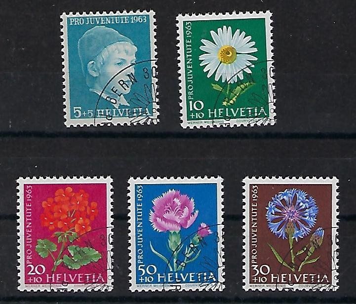 Tutti i francobolli: Pro Juventute 1963 gestempelt ET.   14842 – Usato da Lunden venduto da Animus999
