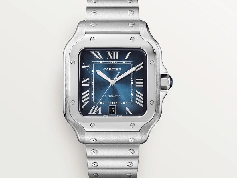 Cartier Santos Blau