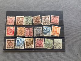 Alte Briefmarken Württemberg Sammlung Konvolut