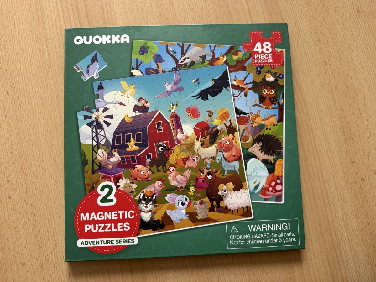 Spiele: QUOKKA magnetische Puzzle – Gebraucht aus Lustmühle von lau_c8jt