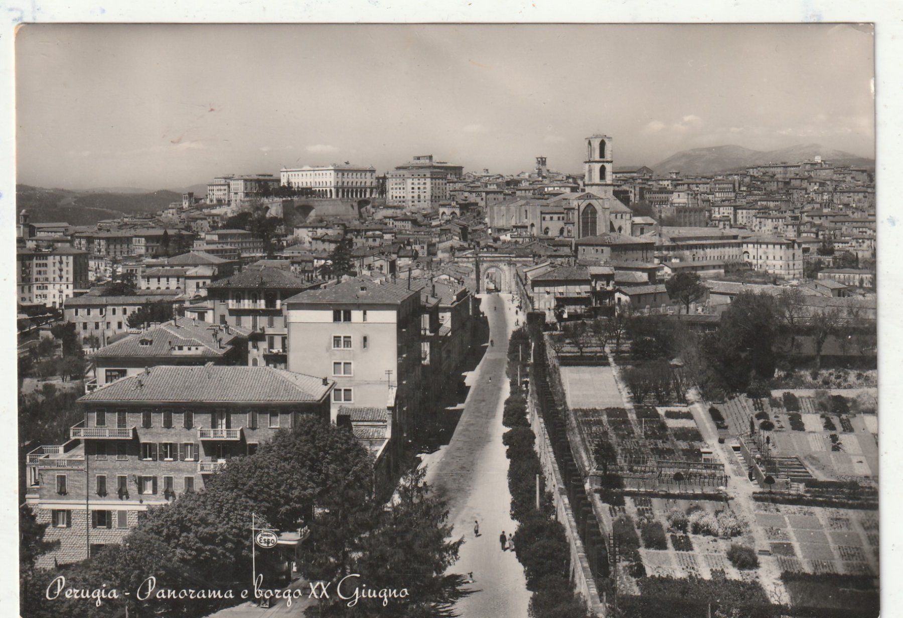 Ansichtskarten: Perugia Italien – Gebraucht aus Lumbrein von made02