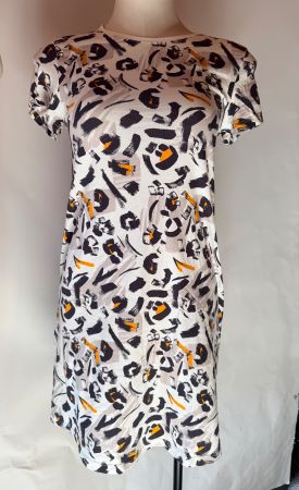 SKINY, Schlafshirt EARTH SLEEP, Grösse M, Farbe Weiss/Muster