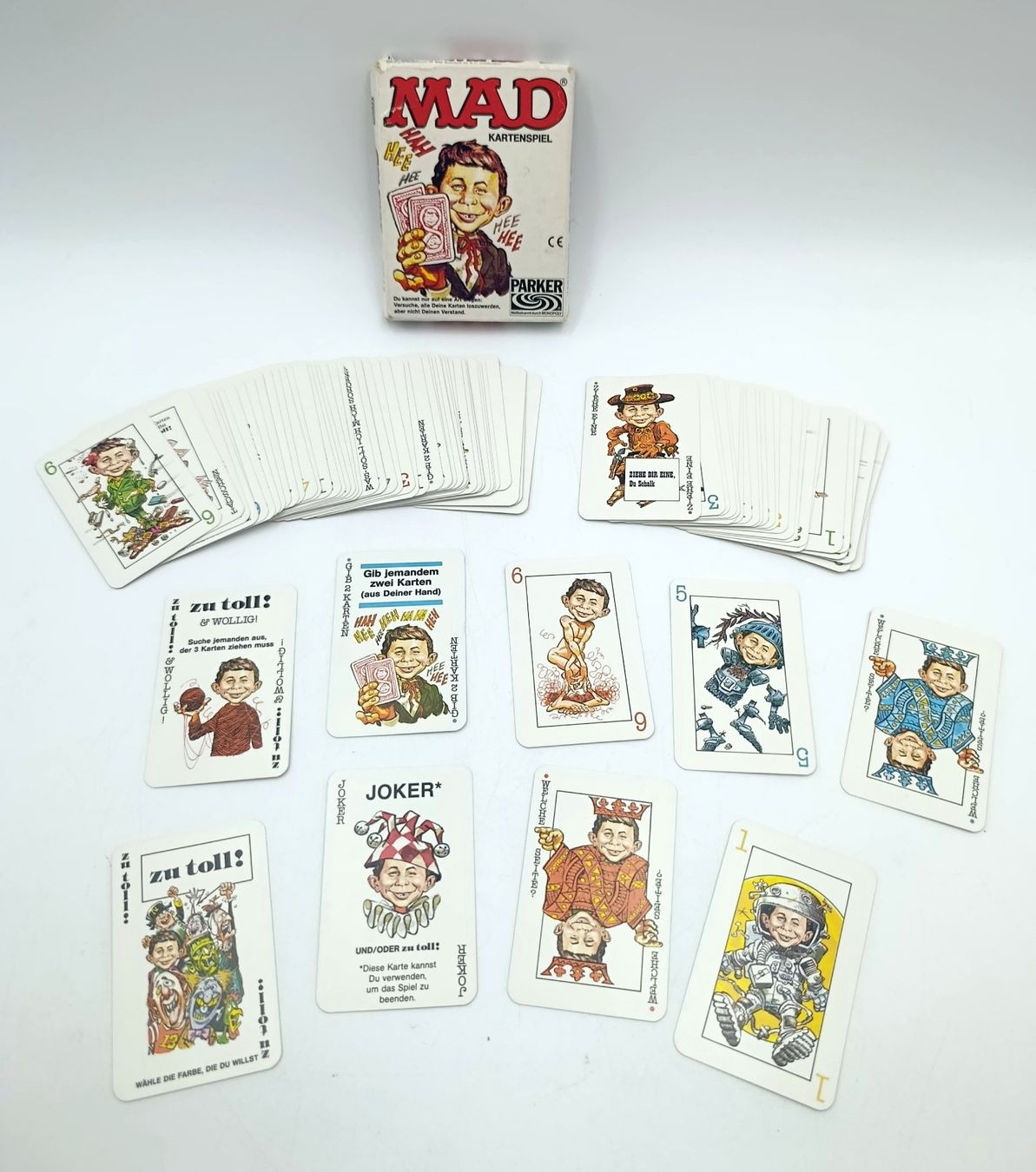Parker Jeux: MAD Kartenspiel – D'occasion à Wil SG par Donaldus
