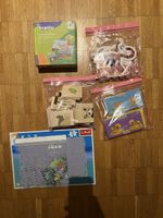 Kinderpuzzle Set Lupilu sowie verschiedene Kinderpuzzle