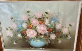 Rossy Stilleben Blumenstrauss 73 x 98 cm Öl/Leinwand