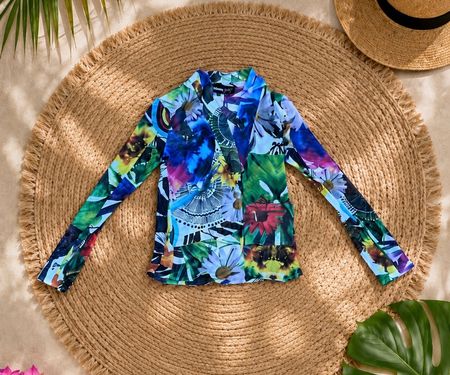 Desigual Damen Sommer Bluse Gr 36 *neuwertig*
