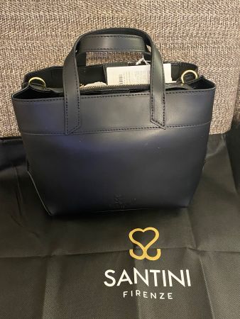 Sac à main noir en cuir NEUF format idéal (neuf: 280.- chf