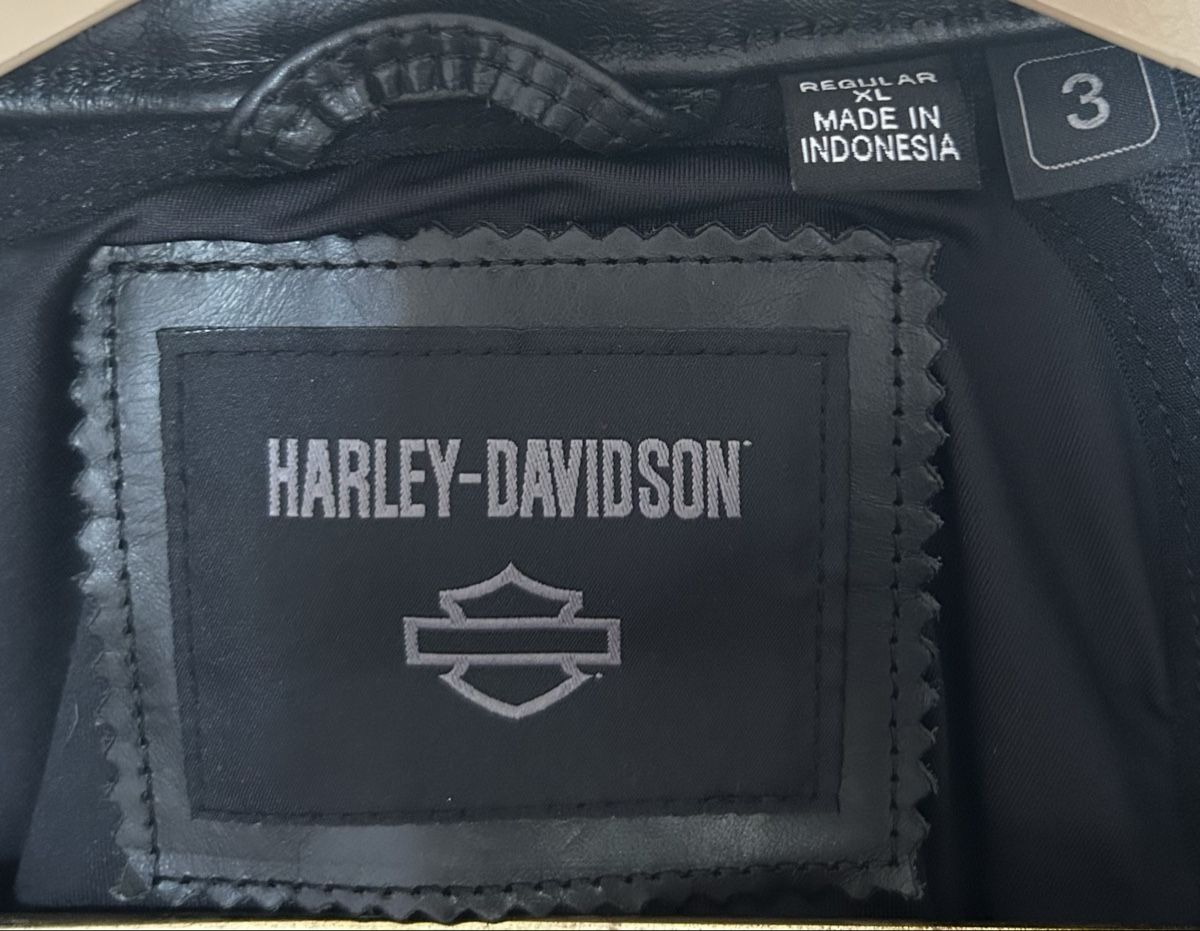 Harley-Davidson Giacche: Harley-Davidson Lederjacke (Gr. XL) – Nuovo (secondo la descrizione) da Ebmatingen venduto da Christopher123 4