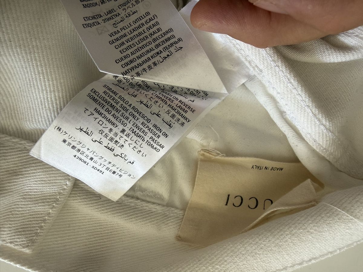Gucci Jeans: Herren Jeans Gucci weiss e Grösse 34 – Usato da Bülach venduto da mrt_m2tm 6