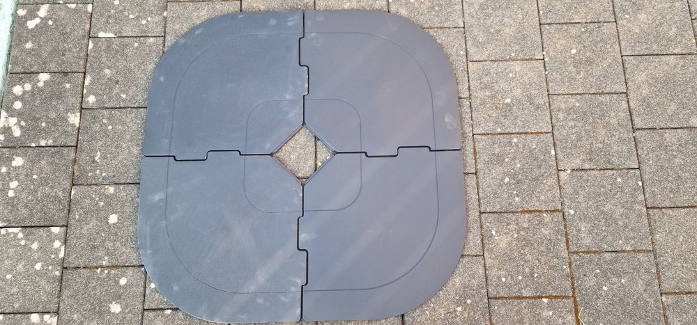 4erSett befüllbare Sockel / Gewichte für Ampelschirm Comprare su Ricardo
