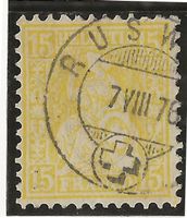 RUSWyl (RUSWIL) 07.08.76 auf Zu#39 Mi#31 Vollstempel [12B10]