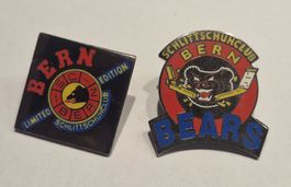 2 seltene SC Bern Abzeichen / Pins - Limited Edition! SCB