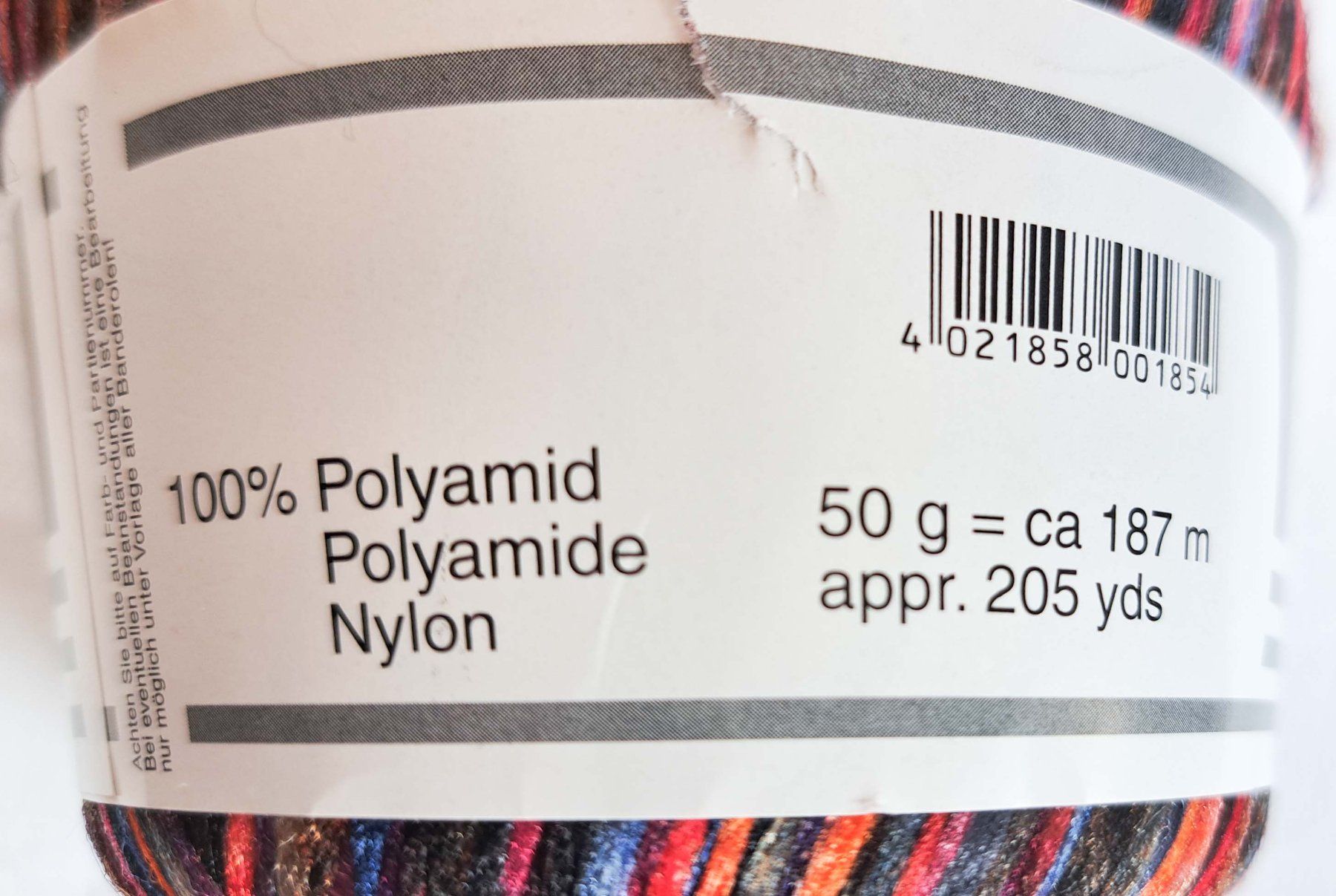 Lana: 50g Beilaufgarn mit Farbverlauf – Nuovo e nell'imballaggio originale da Basel venduto da Sweet-Yarns01 2