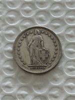 2 Franken 1928  Rar