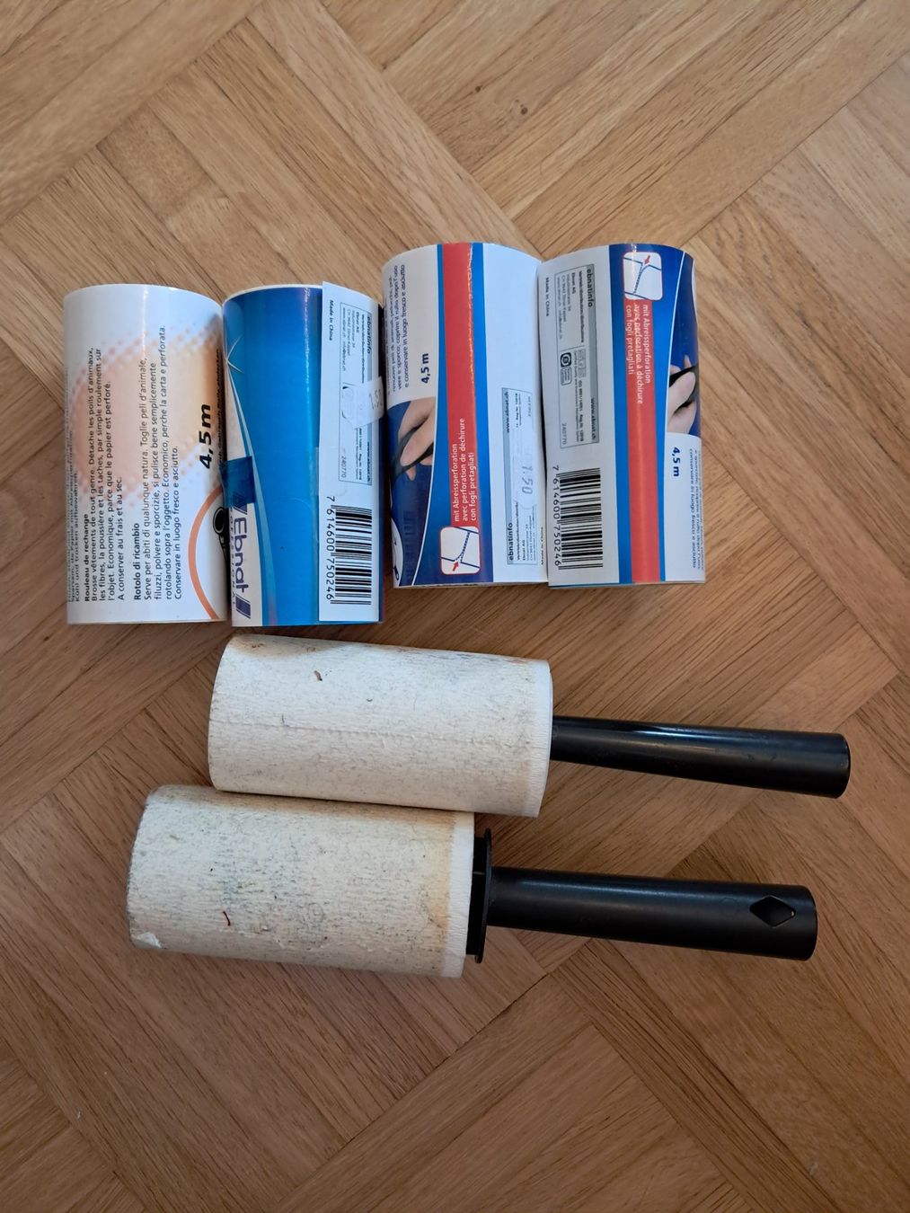 Kleiderbügel: Kleiderroller - gebraucht - mit Ersatzrollen – Gebraucht aus Obfelden von Eva_32
