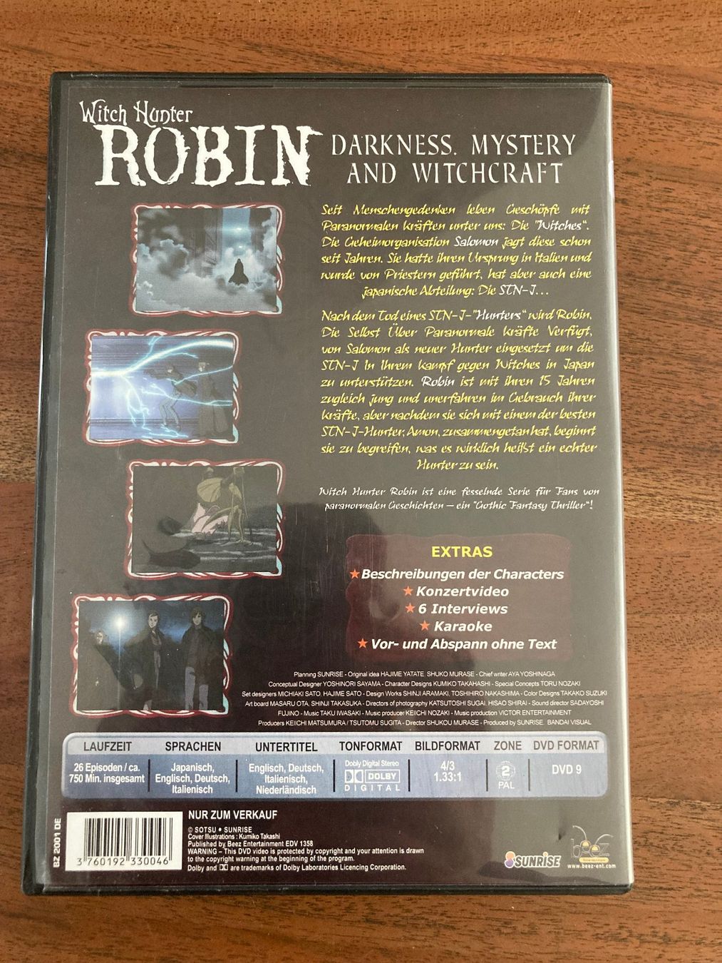 Alle DVDs: Witch Hunter Robin - Complete Collection (6 DVD) – Gebraucht aus Mauensee von Etrigan 1
