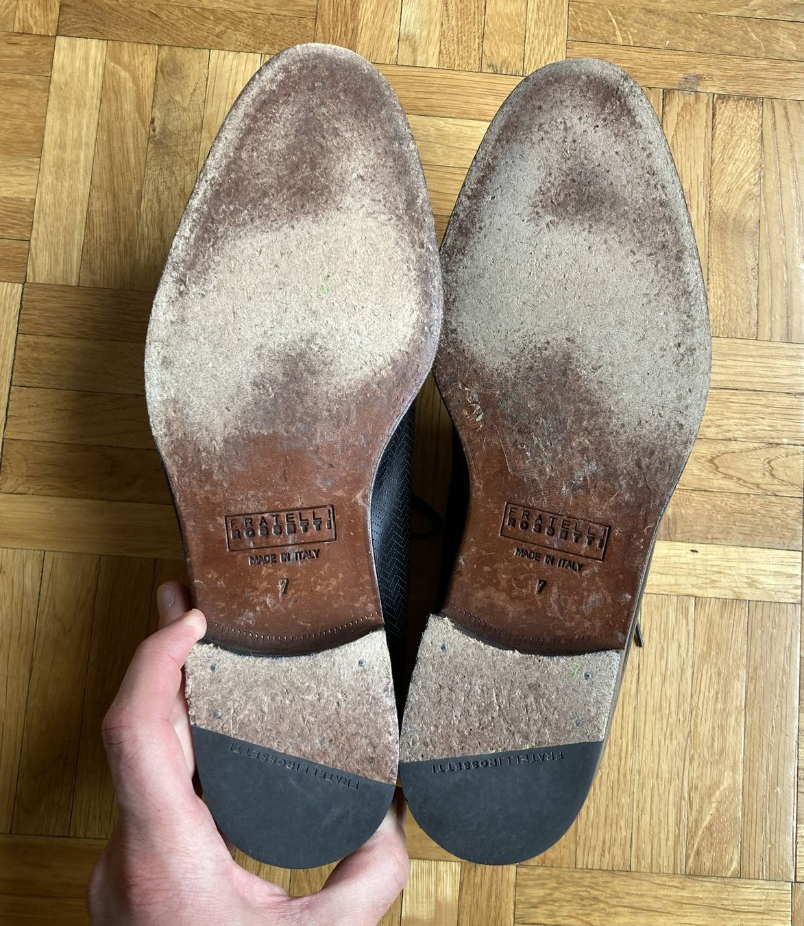 Fratelli Rossetti Scarpe da uomo: Fratelli Rossetti Oxford, Gr. 41, Schwarz – Usato da Pully venduto da nick_lausanne 6