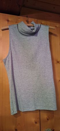 Neu: Athleta Yoga Shirt, grau, Grösse M 