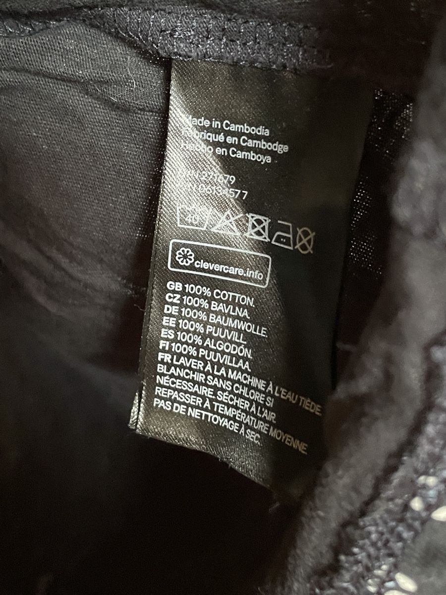 H&M Camicette: Dunkelblaue Carmenbluse Gr. M Baumwolle – Usato da Münsingen venduto da Secondhand89 3