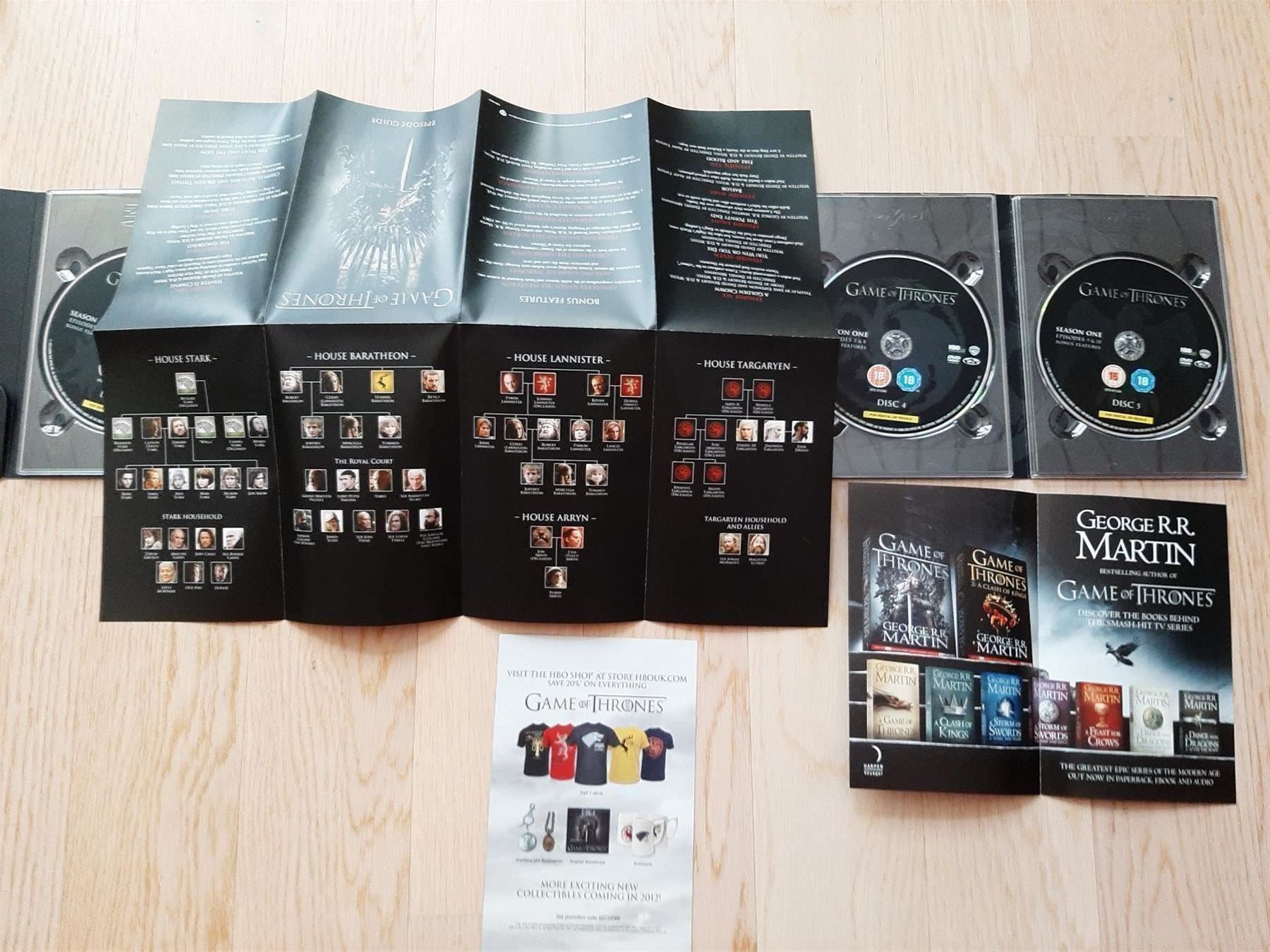 Tutti i DVDs: Game of Thrones Complete First Season – Usato da Affoltern am Albis venduto da Sabinezc 5