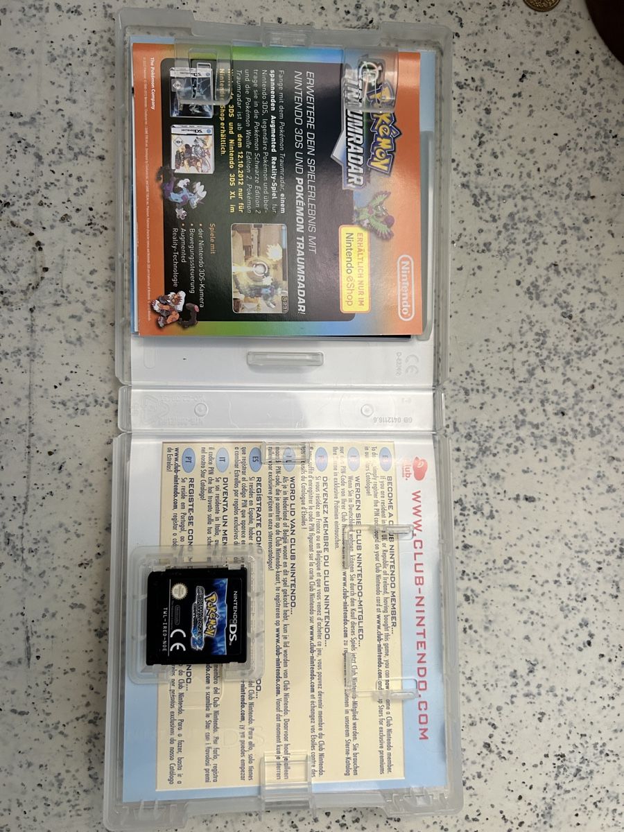 Pokémon Giochi: Pokemon Schwarze Edition 2 DS DE CIB – Usato da Frauenfeld venduto da fra_yg9x 1